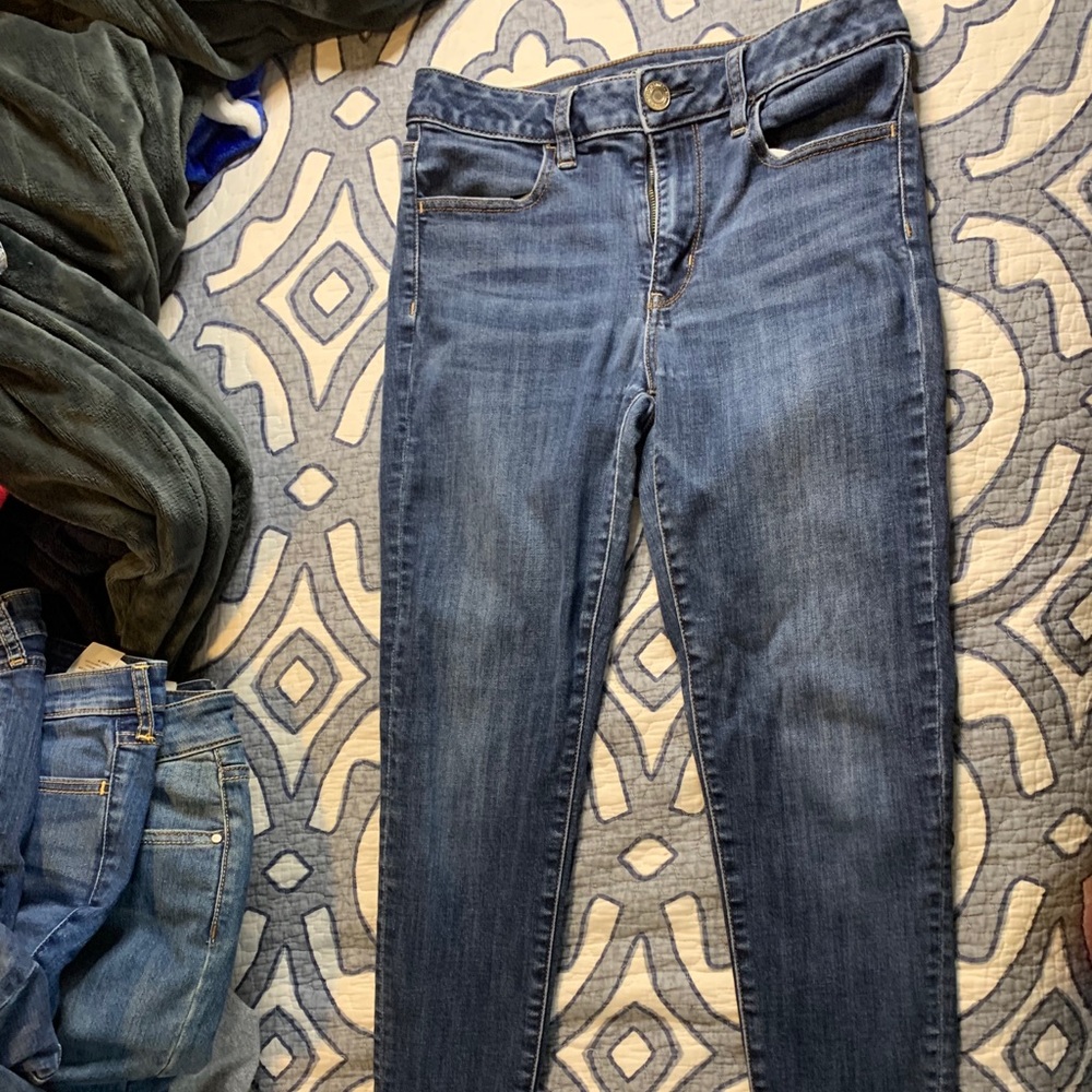 American eagle jeans high rise Jeggings